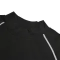 Men's Workout Compression Shirt Turtleneck Long Sleeve Rash Guard Gym Base Layer Athletic Undershirt Gear Sports Shirt. 