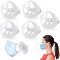 3D Mask Bracket Inner Support Frame for Face Mask Protect Lipstick, More Space Nose Protection Stand Holder Cool Smoothly Breathing Mask Guards for Under Mask Mask Accessories. 