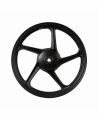 Motorcycle Honda cg125 self/ classic  Alloy rims ( Big hub / imported quality black Trs black polished wheel rims ). 