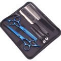 Hair Scissors JP Stainless Hairdressing Scissors 6" Haircut Set Thinning Shears Barber Shop Haircut Scissors Razor Combs C1001. 