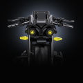 New 500+pcs Super Racing Dark Motorcycle Technical DIY Blocks Motorbike Model MOC Bricks Sets  for Boys  Kids Toys 1:8. 