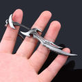 The Knife Keychain Online Elsweyr Coin Key Chain for Men Weapon Model Car Keyring Jewelry. 