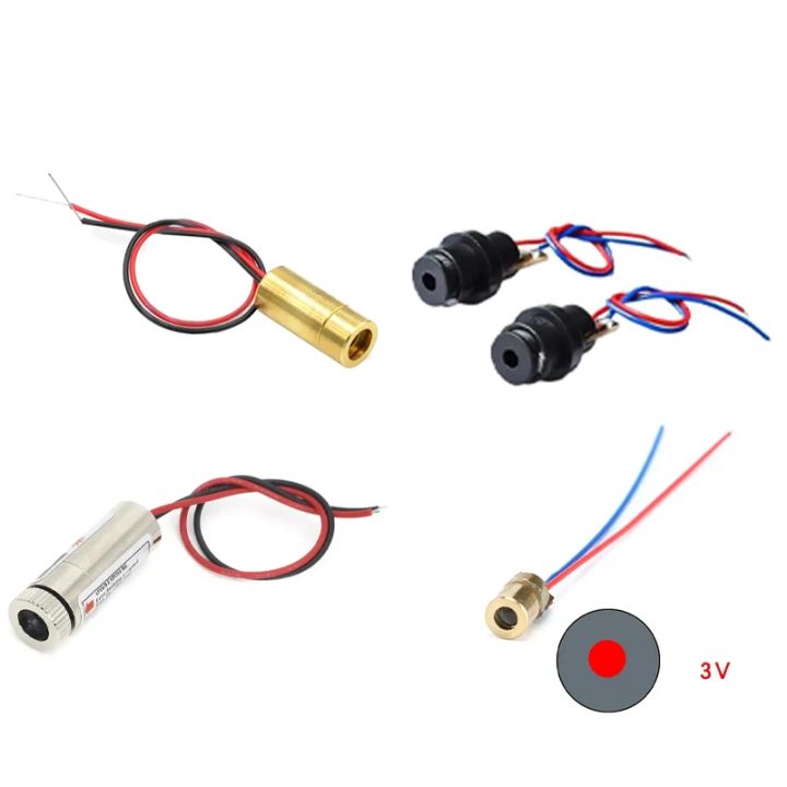 Focusable Laser Diode 650nm 5mW Red Point / Line / Cross Laser Module ...