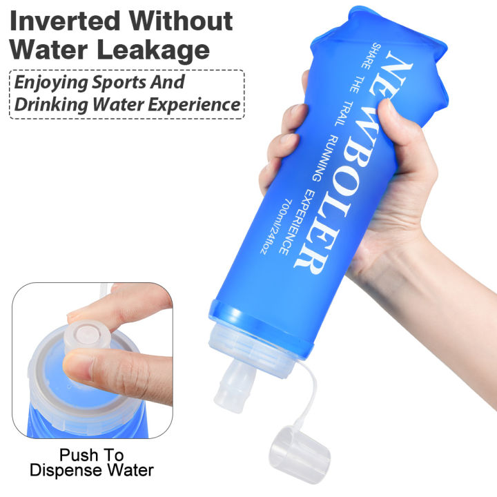 NEWBOLER%20300/500/700ML%20Water%20Bottle%20TPU%20Folding%20Soft%20Bottle%20Outdoor%20Sport%20Water%20Bag%20Collapsible%20Water%20Bottle%20Running%20Camping%20-%20Image%204