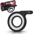 JJC LED Light Guide Ring for Olympus TG-7 TG-6 TG-5 TG-4 TG-3 TG-2 TG-1 Replace Olympus -1 Ring Light Olympus Accessories. 