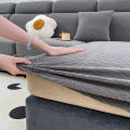 Splash-proof jacquard sofa cover, high elasticity, anti dirt sofa cushion cover, anti cat scratch sofa cover.