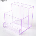 ABS Transparent Acrylic Nail Tools Organizer Boxes Nail Drill Machine Storage Box Polishing Head Display Case Nails Supplies. 