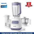 Philips HR2223/00 Series-5000 Juicer Blender with Chopper.