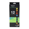 Brustro Artist Acrylic Colour Set of 12 x 12ml. 