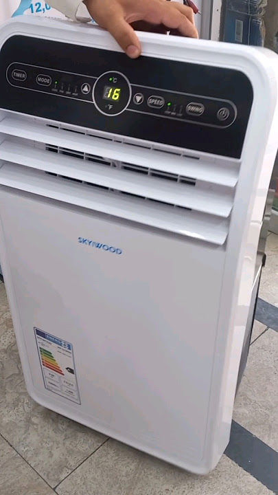 Skywood SKP-1221 Portable Ac - Instant Cooling & Heat , Energy Efficient | Easy to Move