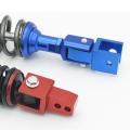 Motorcycle Rear Shock Extender 2pcs Motorcycle Front Shock Riser With Screw Front Shock Riser Height Extension Absorber Metal.