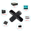 Wireless Air Voice Mouse 2 in 1 2.4G Bluetooth Mini Keyboard Rechargeable Remote Control IR Learning for Smart TV Android TV Box. 