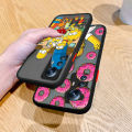 Funny Cartoon The Simpson Phone Case For Redmi Note 13 12 11 10 Pro Plus S T Lite 4G 5G Frosted Translucent Matte Cover. 