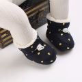 Winter Newborn Baby Cotton Booties Non-Slip Sole Toddler Boys Girls First Walkers Infant Warm Snow Boots 0-18Months  ﻿. 