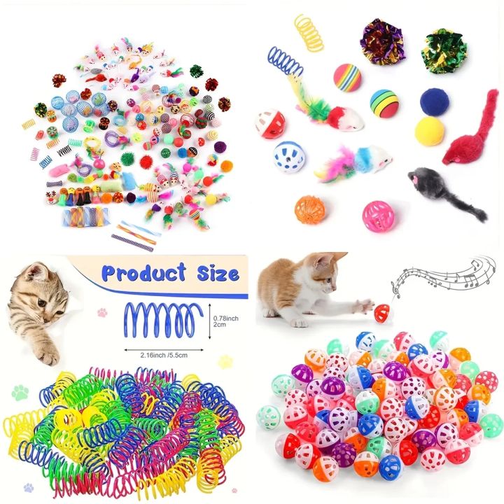 56pcs/28pcs/14pcs%20Cat%20Toys%20Mixed%20Pack.%20A%20Combination%20of%20Various%20Plastic%20Toys%20and%20Plush%20Toys%20Suitable%20for%20Multiple%20Cats%20To%20Play%20-%20Image%206