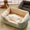 Dog Cat Bed Pet Beds with Thickened PP Cotton Dog Cave Bed and SofaSuitable for Small Puppy Cat Bed. 