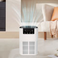 Air Purifier Smoke Odor Negative Ion Generator HEPA Filter Efficient Purifying Air for Home Bedroom Aromatherapy Air Cleaner. 