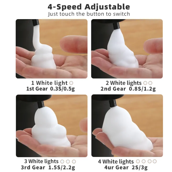 Automatic%20Soap%20Dispenser%20Touchless%20Foaming%20Soap%20Dispenser%20380ml%20USB%20Rechargeable%20Electric%204%20Level%20Adjustable%20Foam%20Soap%20Dispenser%20-%20Image%205