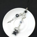 Anime Keychain Cosplay Geto Suguru Satoru Gojo Matching Jujutsu Phone Charm Accessory Pendant Keyring Bag Jewelry .