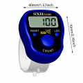 Hajveri Traders SXH5136 Digital 100 Beep Buzz Sound Night Mode LED Light Tasbih – 5-Digit LCD Display Finger Ring Tally Clicker – Handheld Portable Zikr Prayer Tasbeeh Counter with Adjustable Ring for Azkar, Wazaif and Islamic Use – Packed in Blister Card. 