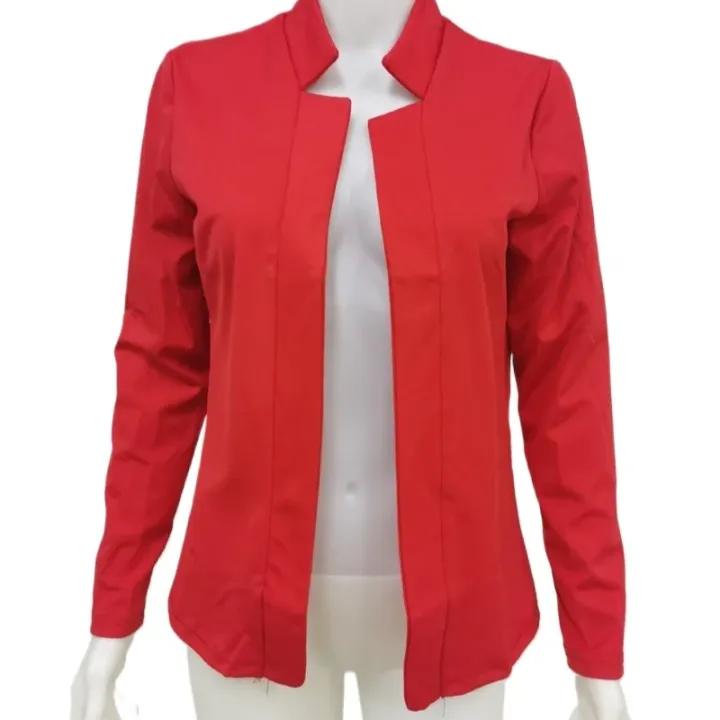 Spring%20Women%20Blazer%20Jacket%202024%20Female%20Long%20Sleeve%20Thin%20Coat%20Open%20Stitch%20Blazer%20OL%20Womens%20Basic%20Jackets%20and%20Coats%20Femme%20Tops%20-%20Image%202