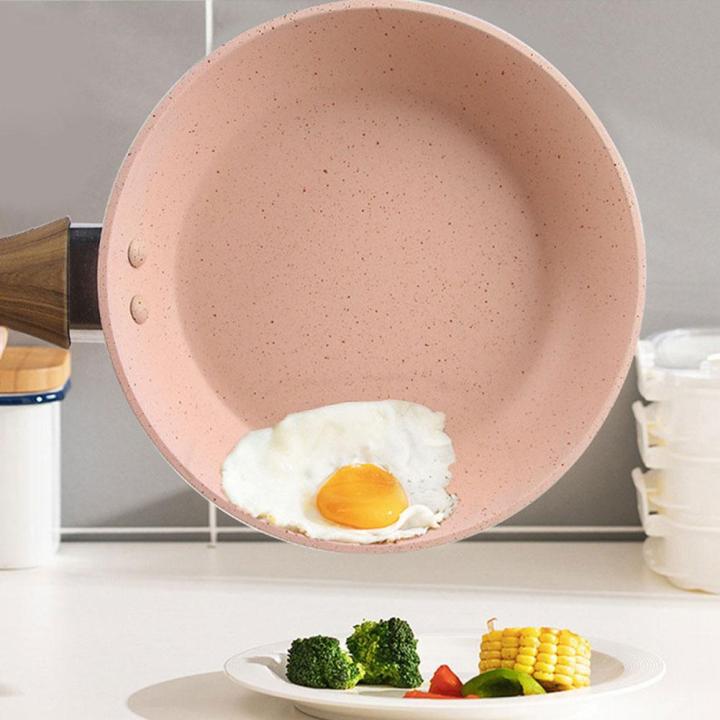 Egg Frying Pan Medical Stone Non-stick Frying Pan Bao Complementary Food Pot Breakfast Pot Cooker Universal Cookware