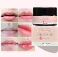 MELAO Peach Lip Exfoliator Lip Scrub Nourishing Lipstick Remove Lip Cuticles -20gm. 