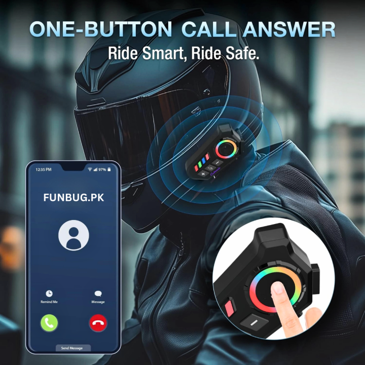 FunBug%20Bluetooth%20Headset%20Earphone%20for%20Helmets%20-%20K06%20/%20K06A%20Universal%20Wireless%20Motorcycle%20Headset%20-%20Waterproof,%2050H%20Playtime,%20Hands-Free%20Calling,%20Noise%20Cancellation%20Mic%20-%20RGB%20FlashLight%20for%20Bikers,%20Delivery%20&%20Touring%20-%20Image%207