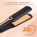 Hair Straightener Professional Ceramic Flat Iron Negative Ion Wide Plate Temperature Adjustable Straightening Iron. 