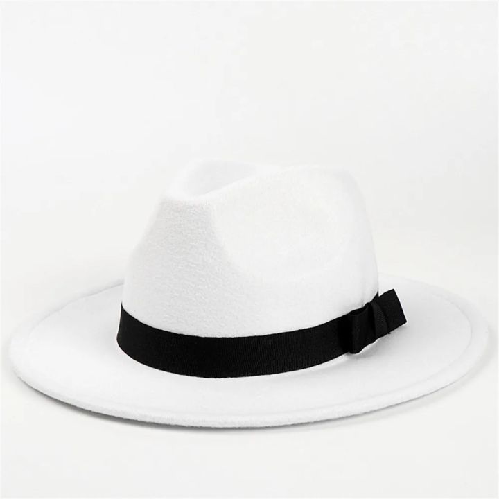 Michael%20Jackson%20Cosplay%20Hat%20Cotton%20Demo%20Caps%20Gentleman%20Formal%20Hat%20Party%20Halloween%20Dance%20Cap%20Gifts%20White/black%20Summer%20Retro%20jazz%20-%20Image%205