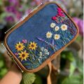 Crossbody Shoulder Bag For Girls New Embroidery Trendy Handbag Ethnic Style Ladies Handbag New design  purse Jannat Store. 