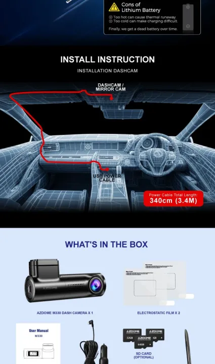 AZDOME%20M300%20WiFi%201080P%20Mini%20Dash%20Cam%20for%20Car,%20Voice%20Control%20Car%20Camera,%20Fatigue%20Driving%20Reminder%20Dashboard%20Camera%20with%20APP%20WDR%20Night%20Vision%20Loop%20Recording,%2024H%20Parking%20Mode,%20Black,%20Easy%20to%20Install%20-%20Image%208