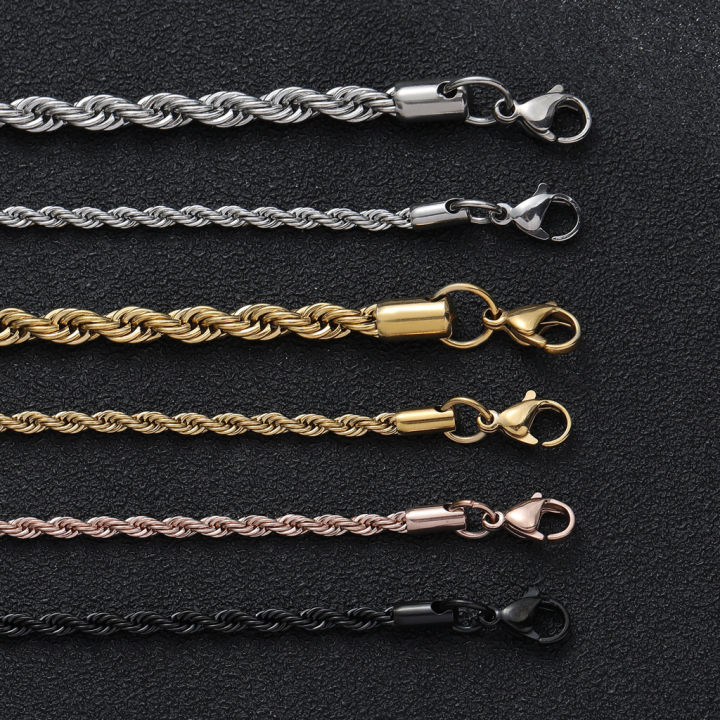3MM%20Stainless%20Steel%20Twisted%20Rope%20Chain%20Necklaces%20For%20Men%20Women%20Hip%20Hop%20Titanium%20Steel%20Choker%20Fashion%20Party%20Jewelry%20-%20Image%203