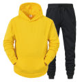 Men Sportswear Sweater Suit Hoodies + Pants Sports Clothing Spring Autumn Sets Jogging Trousers Running Male Tracksuits.