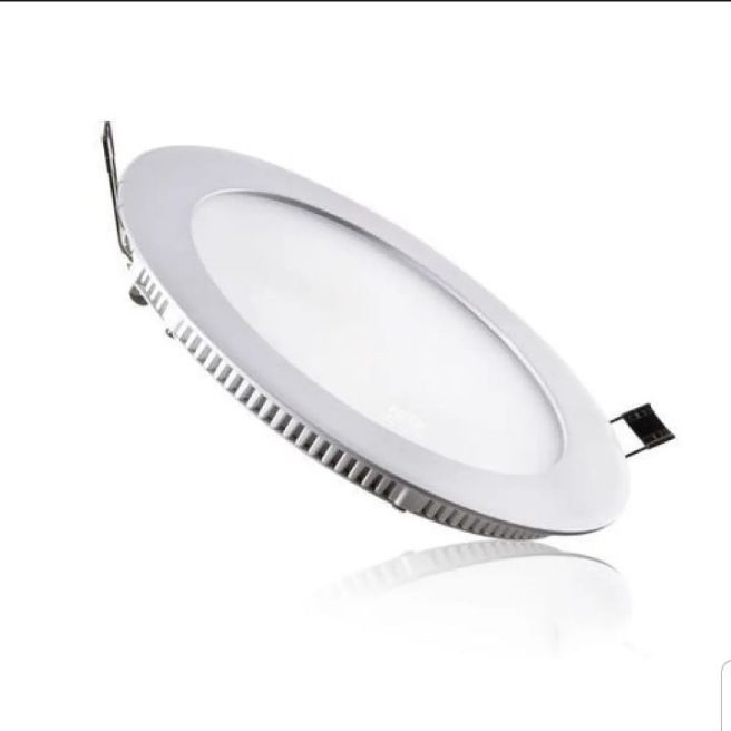 CHZM Led Panel Light 12w For False Ceiling Round White Gypsum Gipsum Light