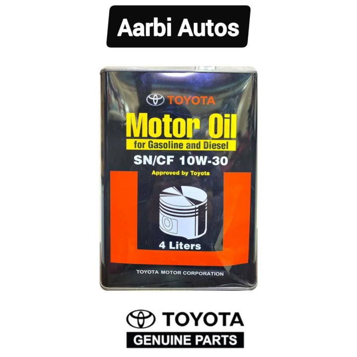 TOYOTA GENUINE 10W-30(4L) ENGINE OIL
