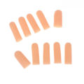 Anti Cut Silicone Finger Protector Sleeves Heat Resistant Gel Tube Hand Bandage Cooking Kitchen Tools.