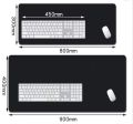 Black White Cobweb Mouse Pad Large Computer Office Game Table Mat XXL  Anti-slip Gaming Keyboard Mousepad Long Desk Pads. 