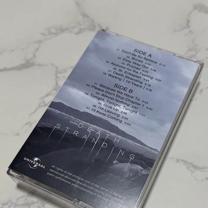 Death%20Stranding%20Songs%20From%20The%20Video%20Game%20Music%20Cassette%20Brand%20New%20Sealed%20Ambient%20Electronic%20Music%20Post%20Rock%20Songs%20Collection%20-%20Image%202