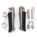 Motorcycle Front Footrest Foot Pegs Pedals For Honda Hornet CB600F CB250 600 250 CBR600 CBR600FS CB400 Foots Bracket Accessories. 