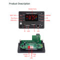 DC 5V 12V Bluetooth 5.0 MP3 WMA WAV APE Decoder Board Hands-free Car Audio Microphone USB TF FM Radio Mp3 Music Player Speaker. 