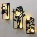 Premium Wooden Flowers Wall Art - 3D Wood Art for Living Room & Bedroom - Wall Art for Home Decore , Decore Gifts , New Wall Art for Room and for Office ,Wall Art, Wall Decoration,Wall Hanging, Wall Mirror, Wall Accents, Wall Decals, Wall Sculpture. 