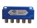 4x PremiumX PXD-41 DiseqC switch 4/1 switch 2.0 switch Diseq C with weatherproof housing DVB-S / DVB_S2 SAT DIGITAL FullHD 3D and HDTV. 