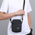 Men's bag, available in single shoulder or cross-body design, suitable for daily use during school. Made of nylon material..