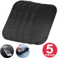 Car Dashboard Silicone Anti-Slip Pad Key Glasses Phone Storage Holder Mat Car Interior Storage Non-Slip Sticky Pad Phone Mount.