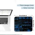Fun Code Design Waterproof Mouse Pad office Pad Desk accessories Keyboard Mouse Pad Computer Laptop Pad Game Console Pad. 