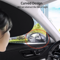 Car Side Window Sunshade, Electrostatic Adsorption Sun Shade Curtain, Anti-Glare UV Protection Heat Shield for Cars. 