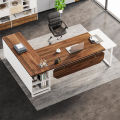 70.87'' Executive Desk and File Storage Cabinet Office Desk Boss Desk
 Customized. 