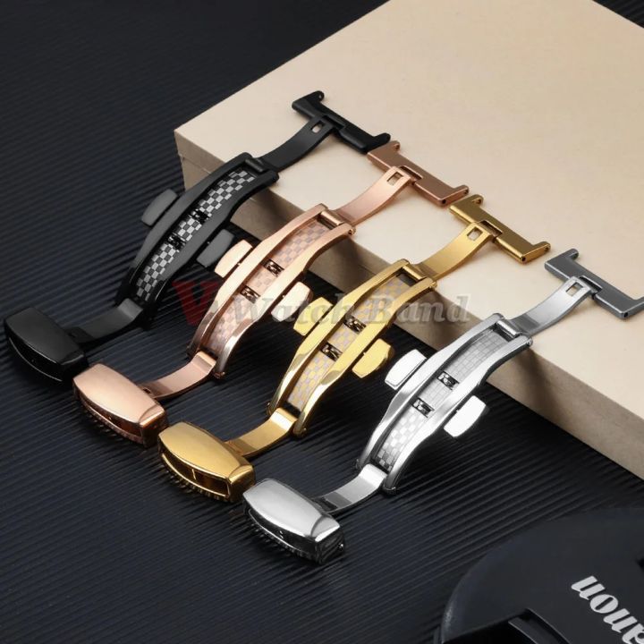 Watch%20Fold%20Buckle%20Double%20Click%20Butterfly%20Watchband%20Push%20Clasp%2014/16/18/20/22mm%20Button%20Deployment%20Clasp%20Buckles%20Watch%20Accessories%20-%20Image%202