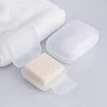 Portable Soap Rack For Travel And Business Trips Sealed Waterproof Soap Box Transparent Plastic Soap Storage Box With Lid. 